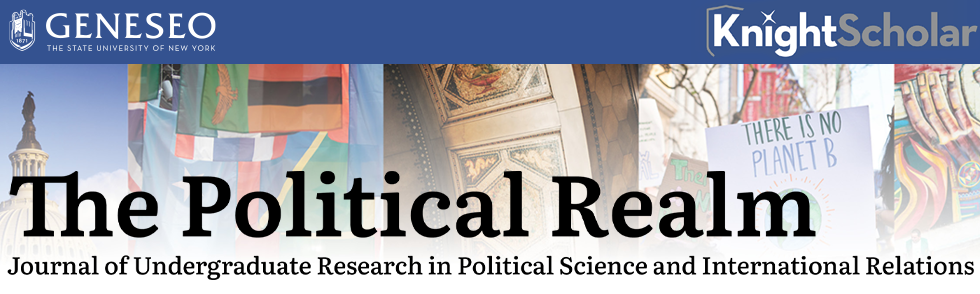 The Political Realm: Journal of Undergraduate Research in Political Science and International Relations