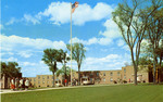 Flag Outside Blake Hall, SUNY Geneseo by Unknown