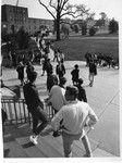 Students Leaving Sturgess Hall, SUNY Geneseo by Unknown