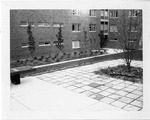 Dormitory courtyard by SUNY Geneseo