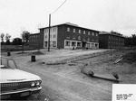 Dorms between building 33 and 34 looking north east by SUNY Geneseo