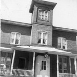 Close-up of the Alpha Delta Epsilon sorority house, Geneseo, N.Y. by SUNY Geneseo