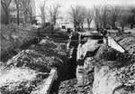 Suspected ruins and rubble of Old Main by SUNY Geneseo