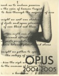Opus 2004-2005, issue iii by SUNY Geneseo English Club