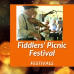 Fiddlers’ Picnic Festival, Osceola, NY, 1981 by James W. Kimball