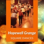 Square Dance at Hopewell Grange, Hopewell, NY, November 1992 by James W. Kimball