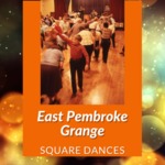 Square Dance at East Pembroke Grange, East Pembroke, NY, February 1989 by James W. Kimball
