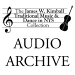 Recording from Dave Hall, 1990s by James W. Kimball