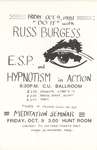 "Do It" with Russ Burgess: E.S.P. and Hypnotism in Action by Tom Matthews