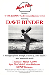 "Fire & Rain": An Evening of James Taylor featuring Dave Binder by Tom Matthews