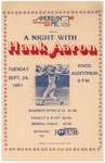 A Night with Hank Aaron by Tom Matthews