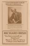 Richard Irish: "Go hire yourself an Employer" by Tom Matthews