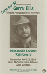 Gerry Ellis: Multi-media Lecture: "Rainforests" by Tom Matthews