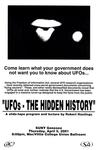 "UFOs - The Hidden History": A slide-tape program and lecture by Robert Hastings by Tom Matthews