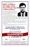 "Ballots and Bullets: The Politics of War, From FDR and Churchill to Bush and Kerry": An Evening with Jon Meacham by Tom Matthews