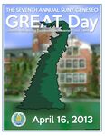 2013 GREAT Day Program by State University of New York at Geneseo