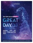2021 GREAT Day Program by State University of New York at Geneseo